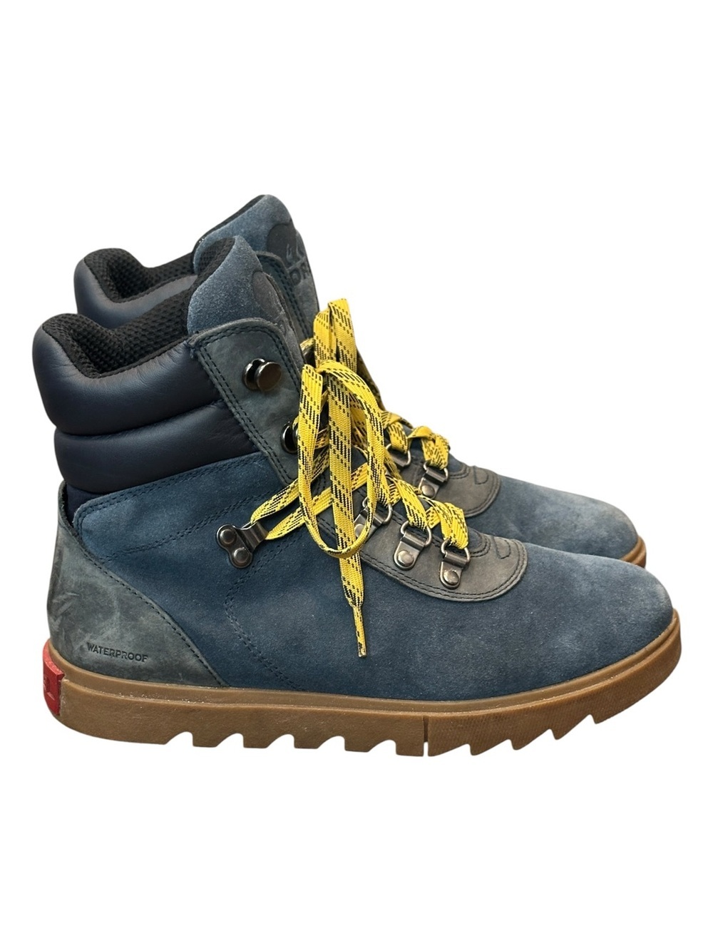SOREL Joan Of Arctic Next Lite Waterproof Leather Hiking Boots Blue Women’s 7.5